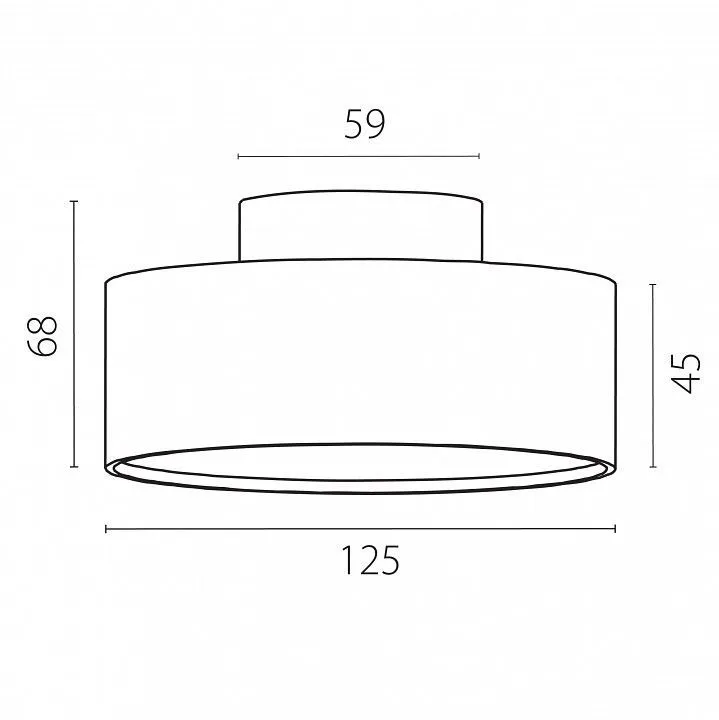 Накладной светильник Lightstar Acuto 215947