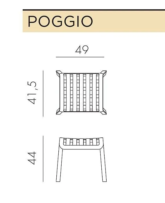 Набор уличный Folio Poggio