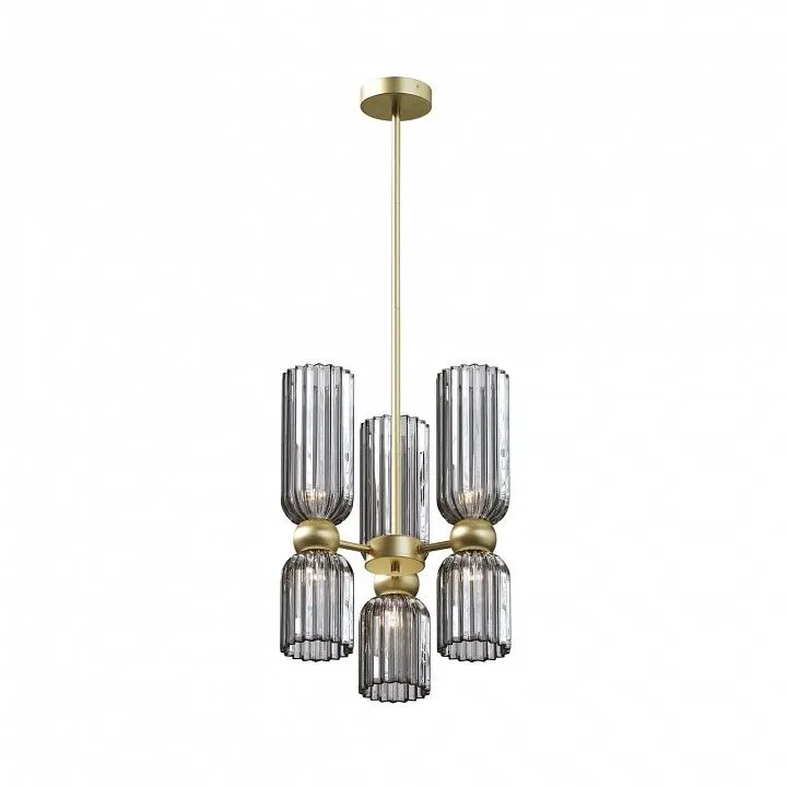 Люстра на штанге Maytoni Антик MOD302PL-06GR