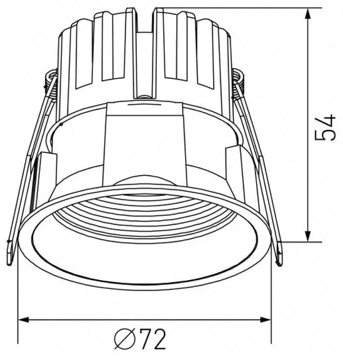 Встраиваемый светильник DesignLed DL-RE 00-00011357