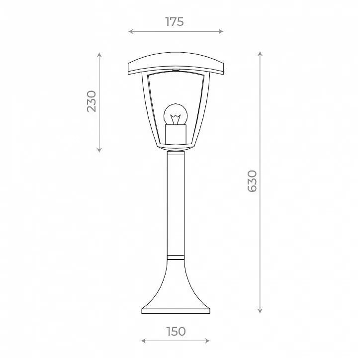 Наземный низкий светильник ST-Luce Sivino SL081.405.01