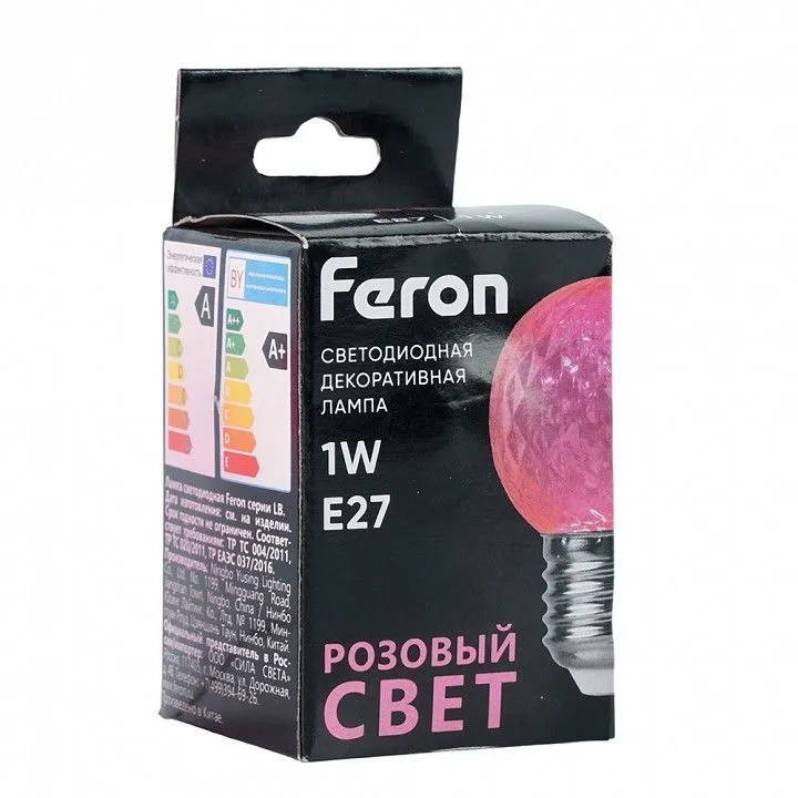 Лампа светодиодная Feron  E27 1Вт K 52177