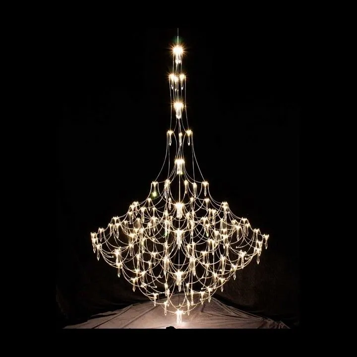 Подвесная люстра O-LUCE Alla Crystal 1095311-0