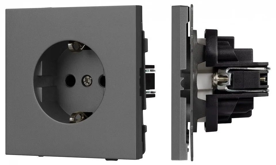 Розетка с заземлением, без рамки Arlight SCT-TENDO 054640