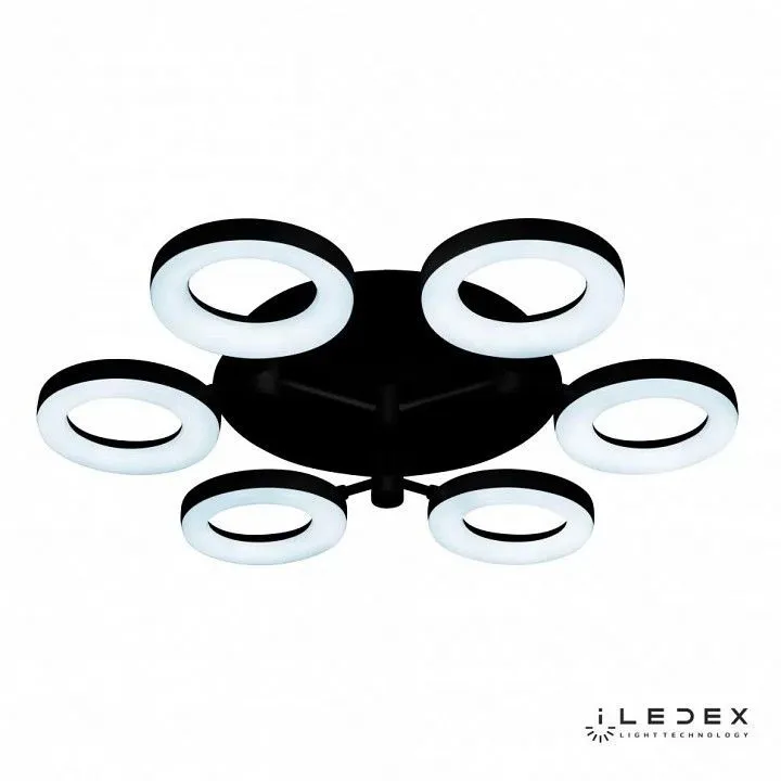 Потолочная люстра iLedex Jomo FS-014-X6-(B) 72W BK