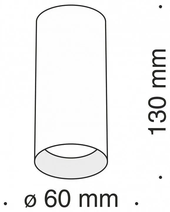 Накладной светильник Maytoni Technical Фокус C010CL-01B