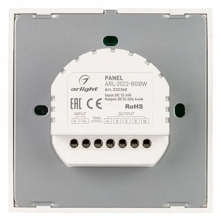 Панель-регулятора цвета RGBW сенсорный накладной Arlight COMFORT 032360
