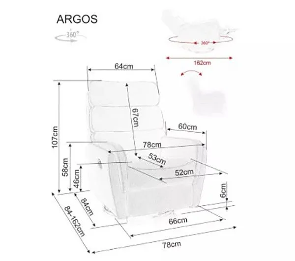 Кресло Argos Raven 30