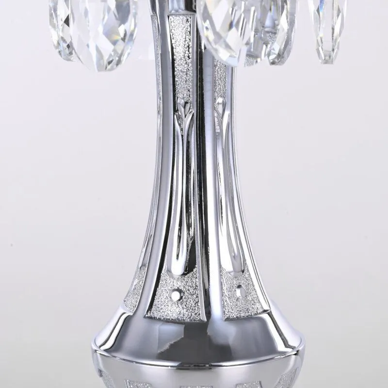 Настольная лампа декоративная Bohemia Ivele Crystal AL77 AL77100L/1-32 Ni
