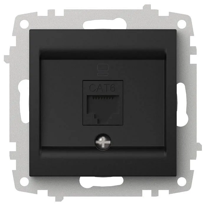 Розетка Ethernet RJ-45 без рамки Elbi Eleсtriс Zena Vega 609-014800-247