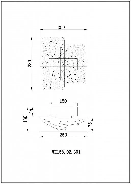 Бра Wertmark Nelly WE158.02.301