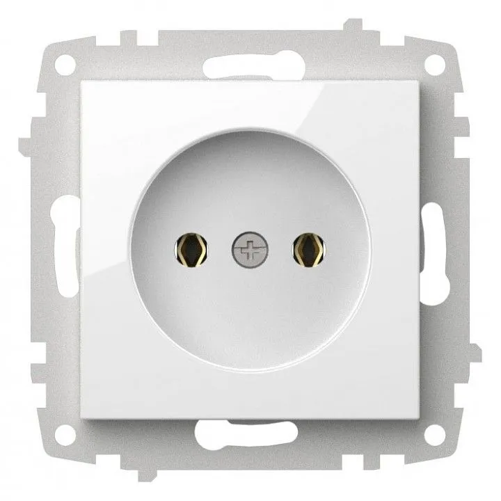 Розетка без заземления, без рамки Elbi Eleсtriс Zena Vega 609-015600-215