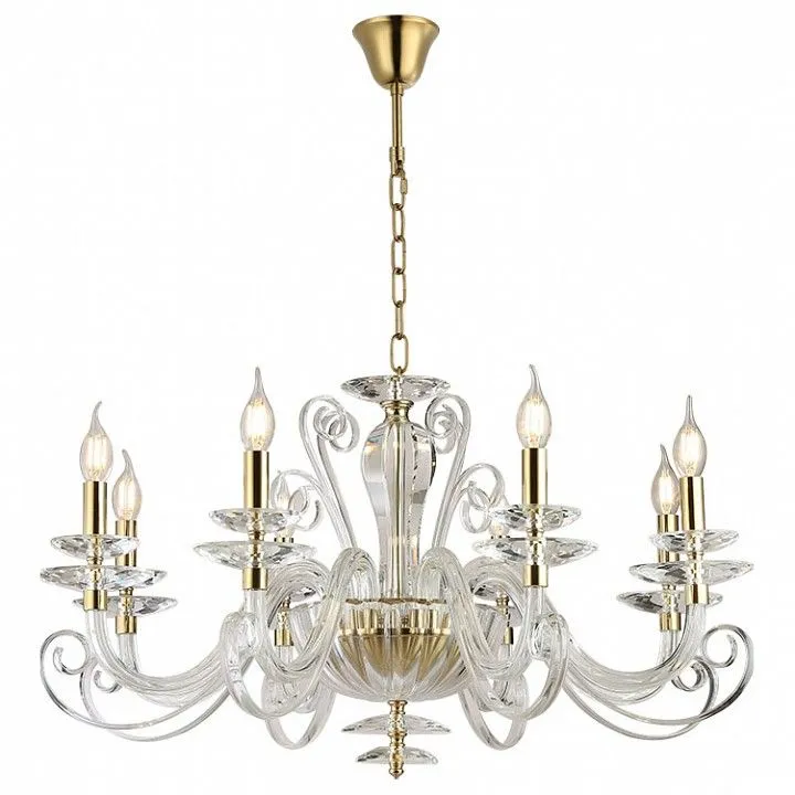 Подвесная люстра Newport ANNABELLE 8578/C gold polished