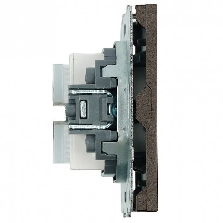 Розетка двойная Ethernet RJ-45 без рамки Stekker Эмили 49926