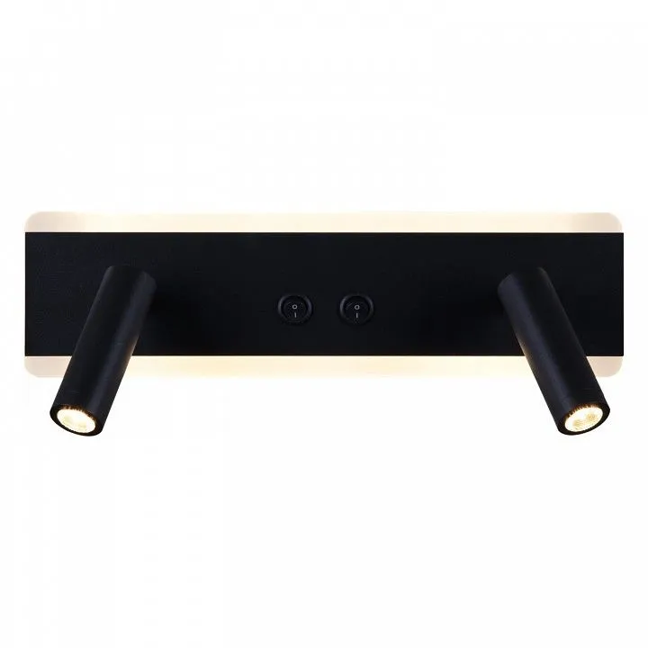 Накладной светильник Reluce Technical  86213-9.2-001CT LED9+6W BK