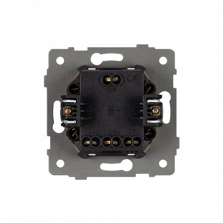 Выключатель трехклавишный без рамки Arlight SWT 049896