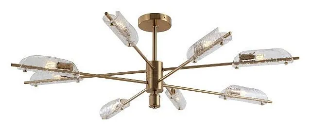 Люстра на штанге Freya Баррет FR5420CL-08BS