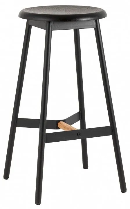 Стул барный Stool Group Knobb 9117H75 black, УТ000036008 Стул барный Stool Group Knobb 9117H75 black, УТ000036008