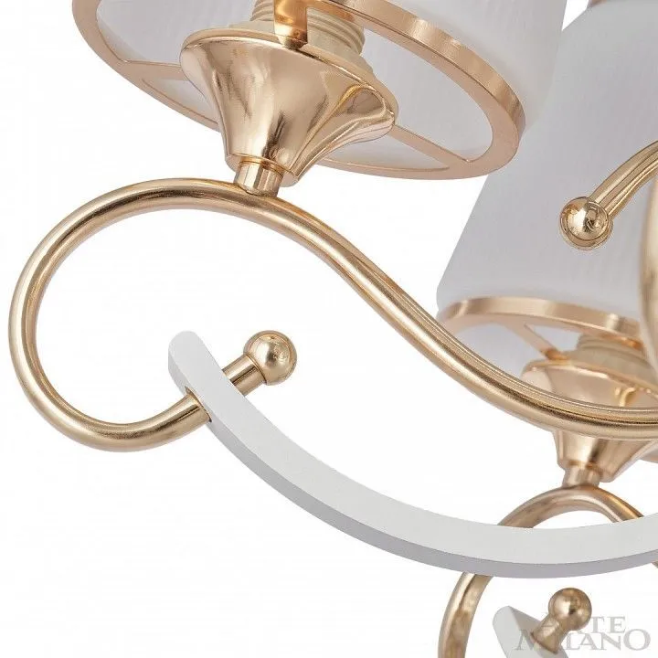 Подвесная люстра Arte Milano Florentia-3857 303857/6 Wh/Gd