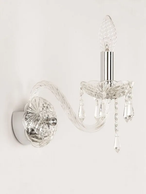 Бра Bohemia Ivele Crystal 104 104B/1/165 Ni