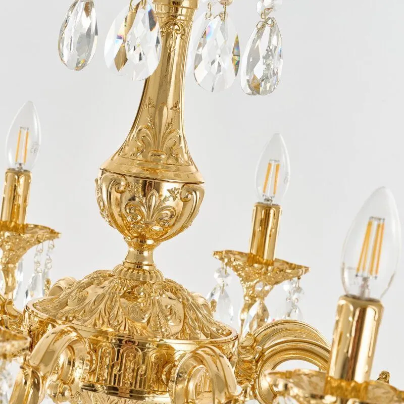 Подвесная люстра Bohemia Ivele Crystal AL7801 AL78101/8/250 B G