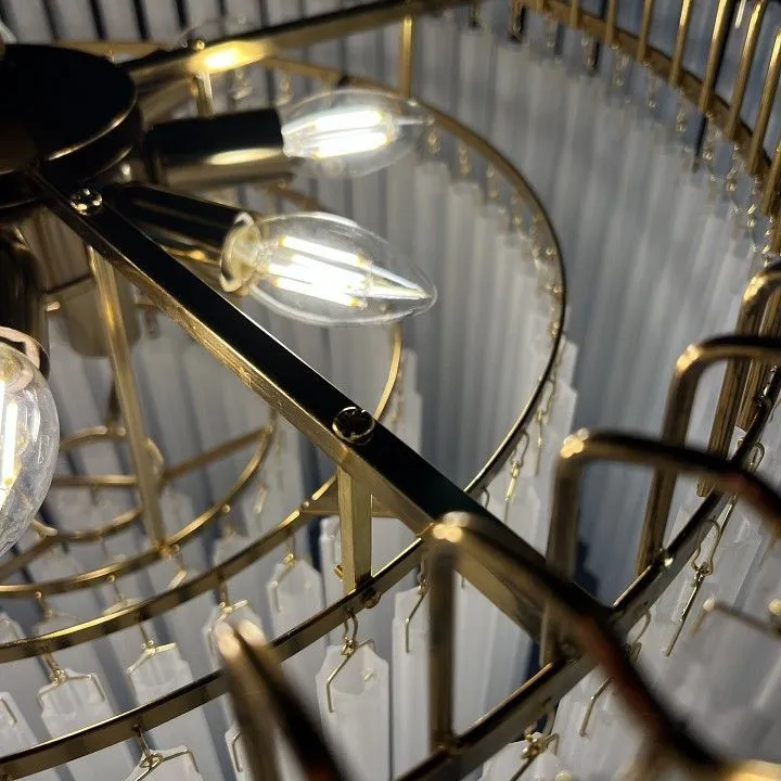 Подвесная люстра Imperiumloft Eich Chandelier Nova Round 243801-22