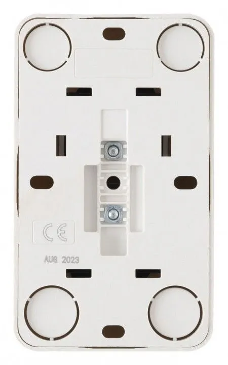Розетка двойная с заземлением Arte Milano am-310 310.40-2.white