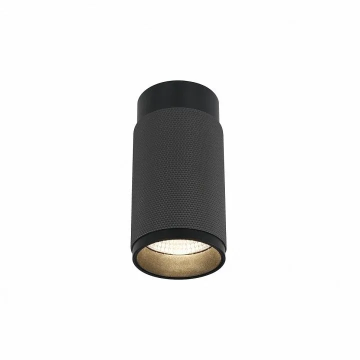 Накладной светильник iLedex Delta 1954-10W-3000K-36 BK+GRP