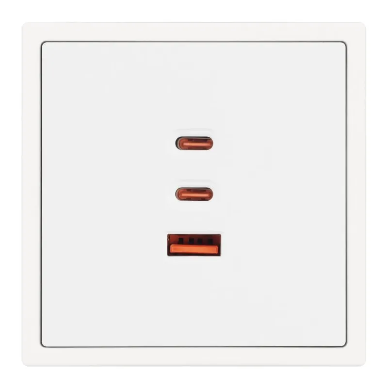 Механизм розетки 2хUSB type A и C Arlight NOBE 061839