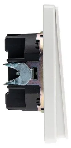 Переключатель перекрестный одноклавишный без рамки Kranz ROUND KR-78-0710-1