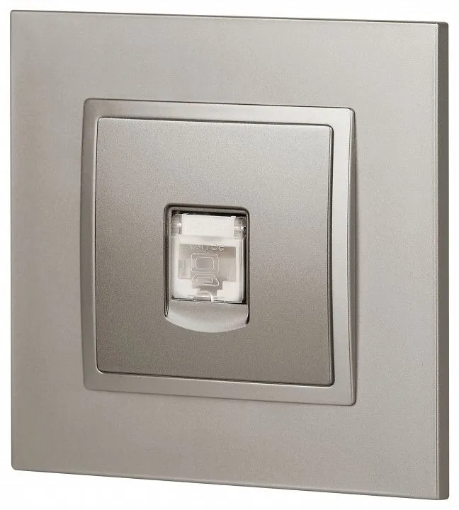 Розетка Ethernet RJ-45 без рамки Эра Эра Elegance 14-3107-16