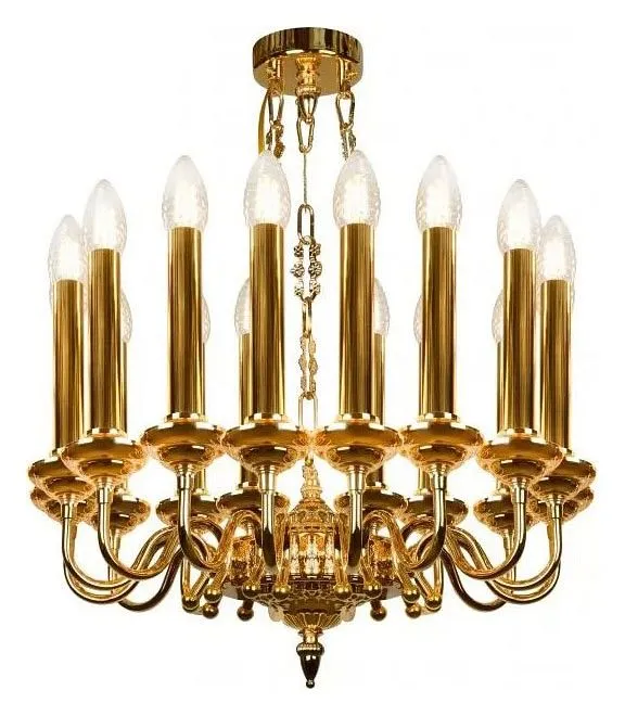 Подвесная люстра iLamp Louvre MD8551-15 GD