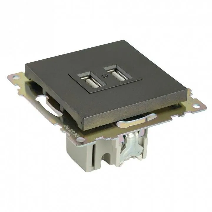 Розетка USB type A без рамки Stekker Катрин 49422