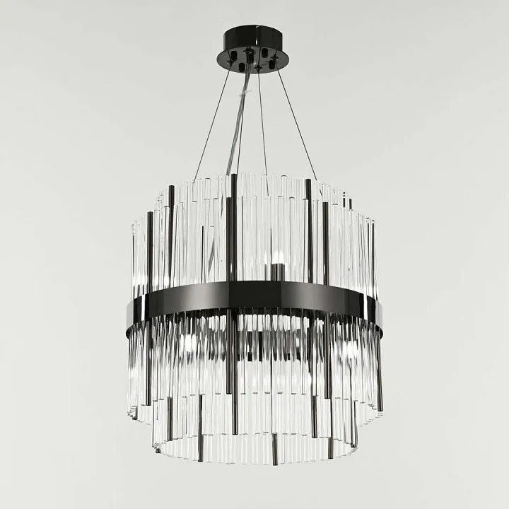 Подвесная люстра Arte Milano Бари 430110.400.8.G9.C2 BK