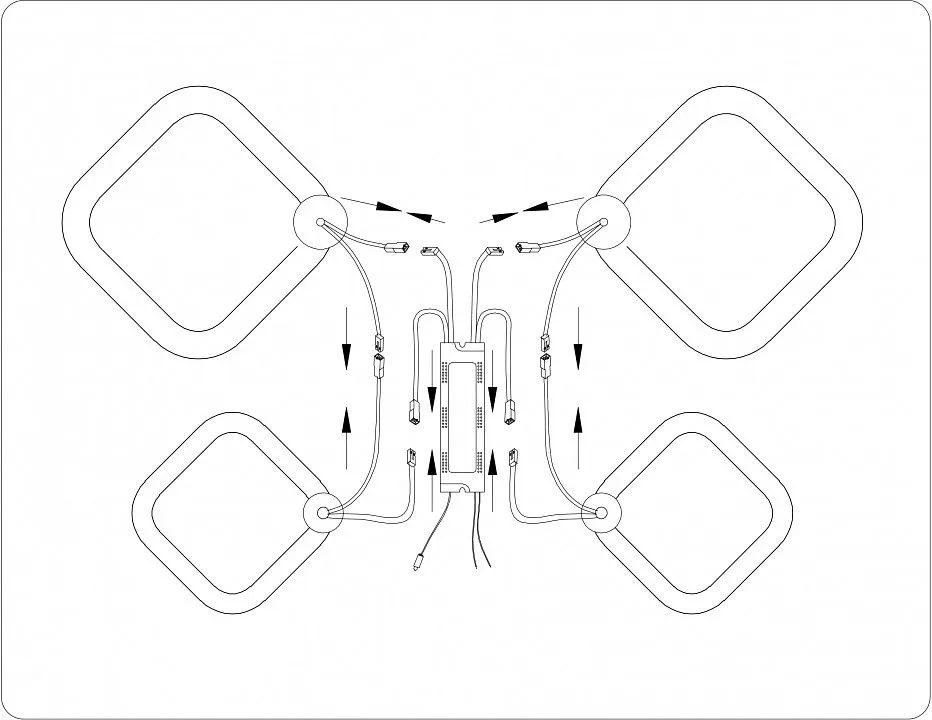 Потолочная люстра Ambrella Light FA FA3822