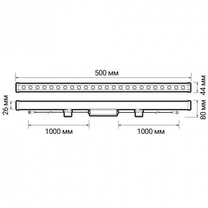 Накладной светильник Jazzway  PWW  500 12W 15° 6500K IP67
