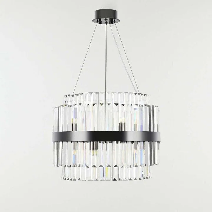 Подвесная люстра Arte Milano Белладжо 440110.460.12.G9.C1 BK