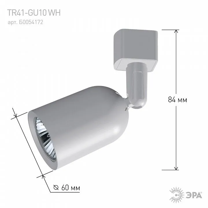 Светильник на штанге Эра  TR41-GU10 WH