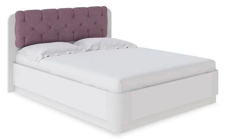 Кровать полутораспальная Орматек Wood Home Lite 1 140-200 Кровать Wood Home Lite 1 с подъемным механизмом ЛДСП Белый жемчуг/Белая эмаль (сосна)/Лофти Слива Кровать полутораспальная Орматек Wood Home Lite 1 140-200 Кровать Wood Home Lite 1 с подъемным механизмом ЛДСП Белый жемчуг/Белая эмаль (сосна)/Лофти Слива