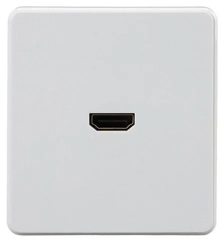 Розетка HDMI без рамки Kranz ROUND KR-78-0730-1