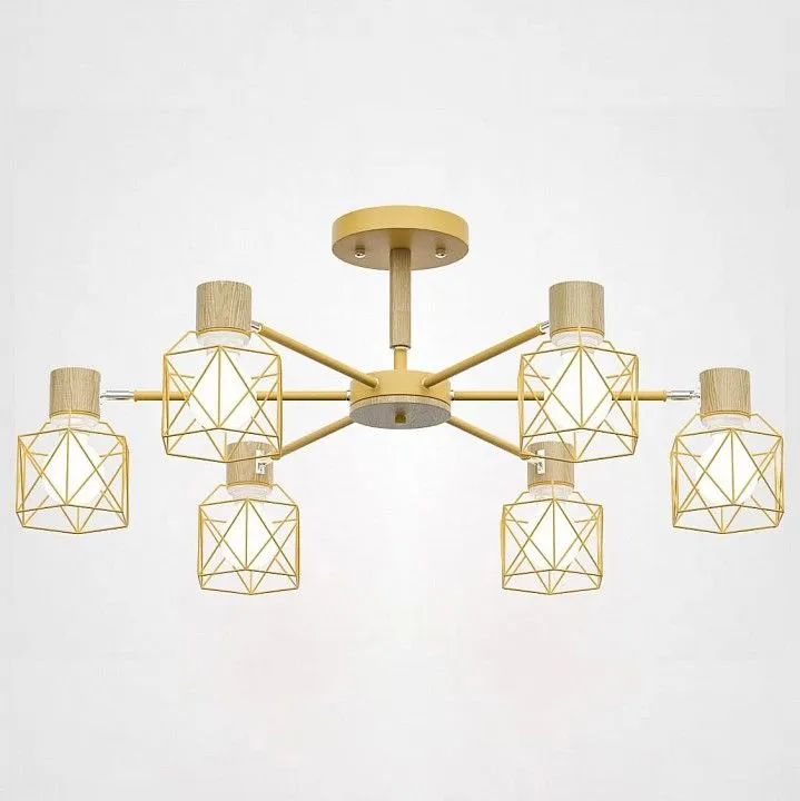 Люстра на штанге Imperiumloft Corf Yellow CORF-B01