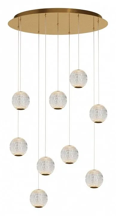 Подвесная люстра Maytoni Сапфир MOD293PL-L56BS3K