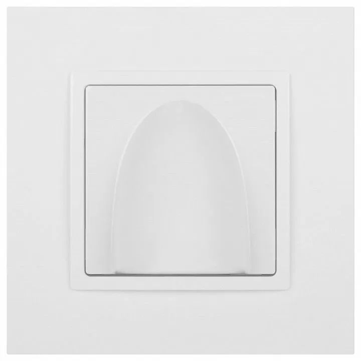 Розетка для вывод кабеля без рамки Эра Эра Elegance 14-6003-01М
