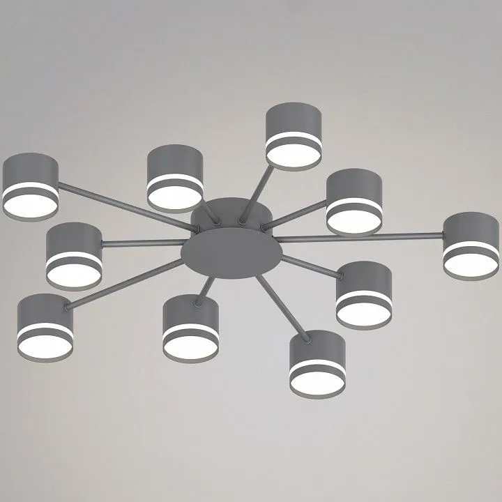Потолочная люстра Reluce 06730 06730-0.3-10 GX53 GREY