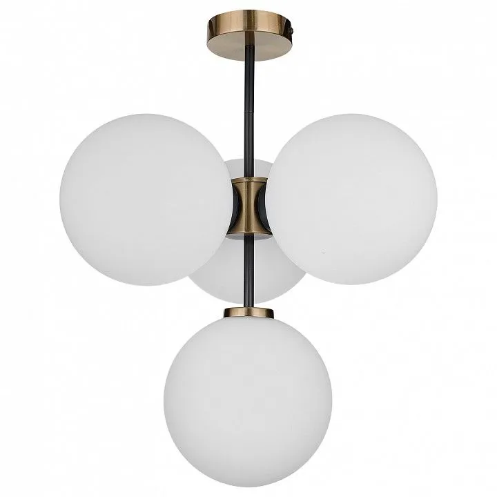 Люстра на штанге 33 идеи S32WH CHN800S.04.17ABL.ASB-S32WH