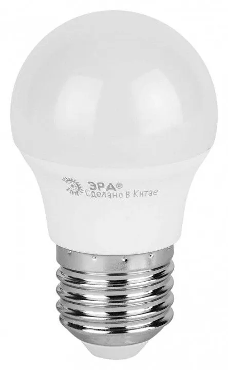 Лампа светодиодная Эра  E27 8Вт 2700K LED P45-8W-827-E27 R