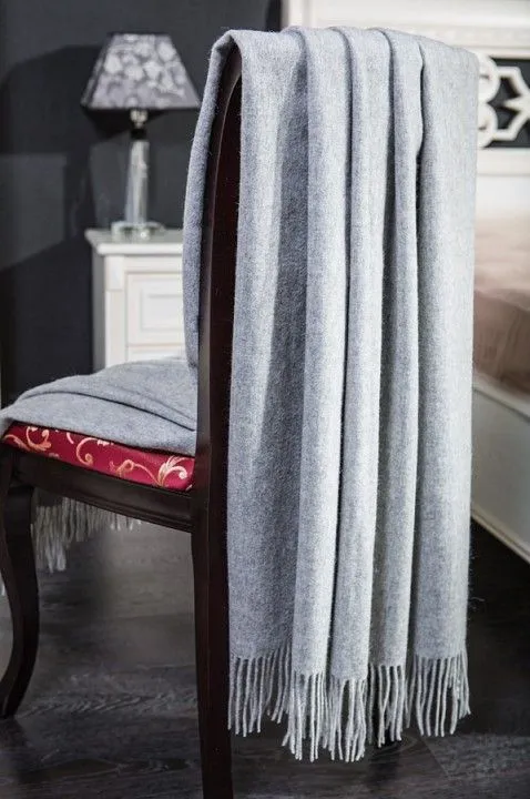 Плед (130х190 см) Alpaca Perla