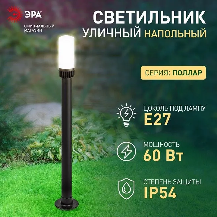 Наземный высокий светильник Эра  НТУ 01-60-013
