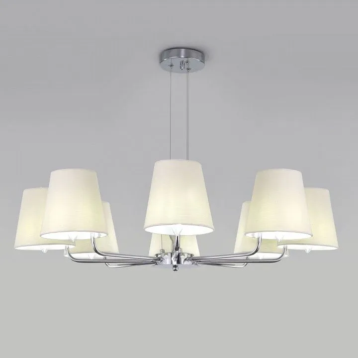 Подвесная люстра Eurosvet Amaretto 60155/8 хром Подвесная люстра Eurosvet Amaretto 60155/8 хром