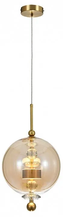 Подвесной светильник Indigo Illusione 11055/1P Amber